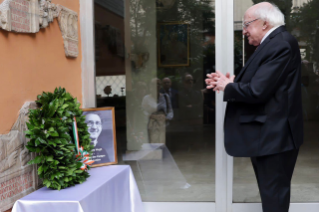 Besuch des Präsidenten der Republik Irland Higgins